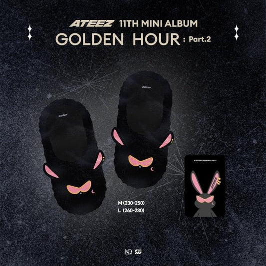 ATEEZ - GOLDEN HOUR: PART.2 MD MITO FUR SLIPPERS