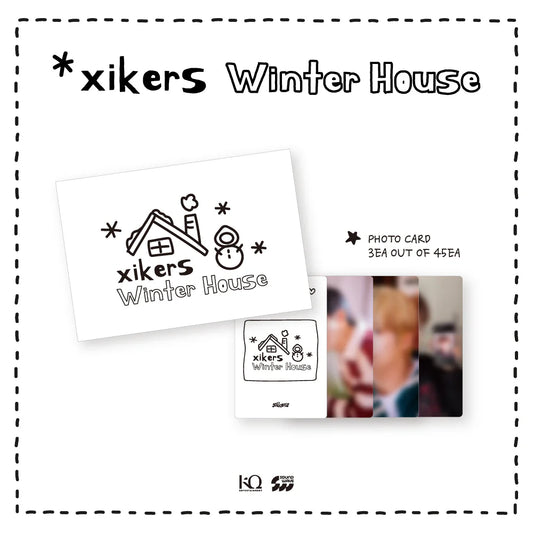 (PRE-ORDER) XIKERS - WINTER HOUSE OFFICIAL MD RANDOM TRADING CARD