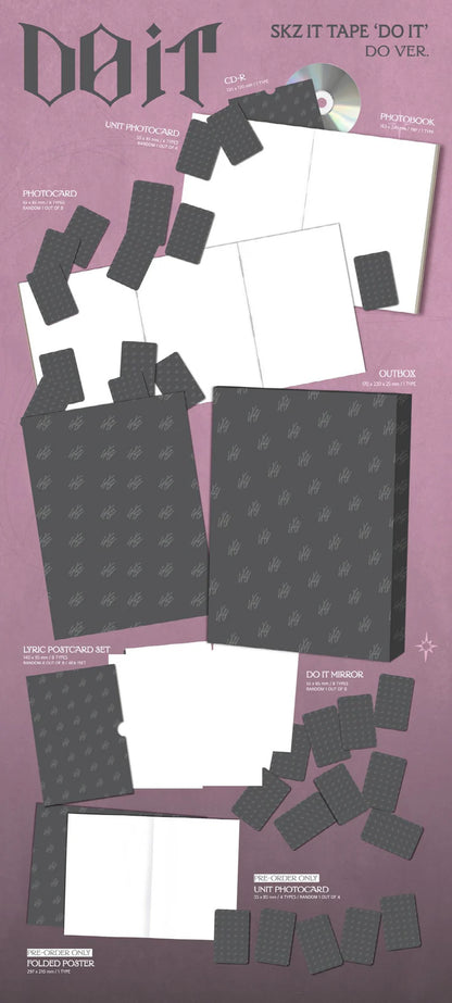 STRAY KIDS - DO IT SKZ IT TAPE ALBUM [DO LIMITED VER.]