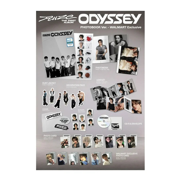 RIIZE - ODYSSEY 1ER ÁLBUM [VERSIÓN FOTOGRÁFICA]