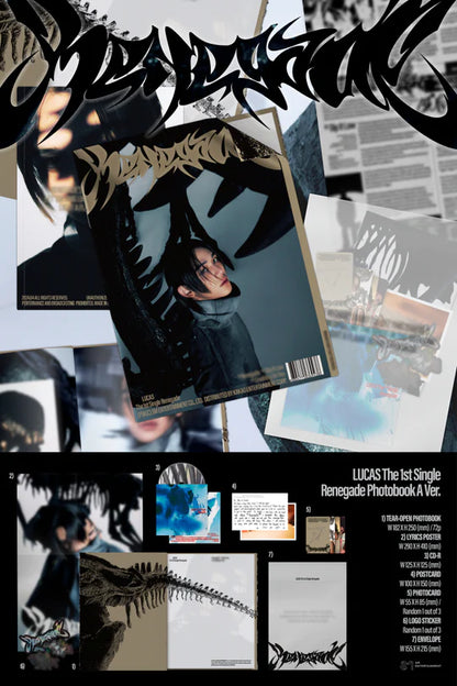 LUCAS - RENEGADE [PHOTO BOOK VER.] ALBUM