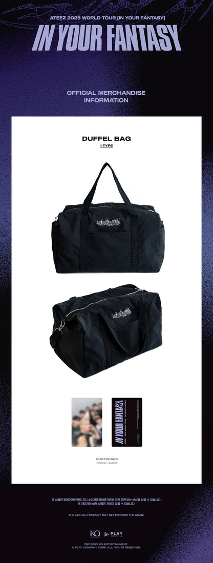 ATEEZ - IN YOUR FANTASY IN INCHEON 2025 WORLD TOUR BOLSA DE VIAJE MD