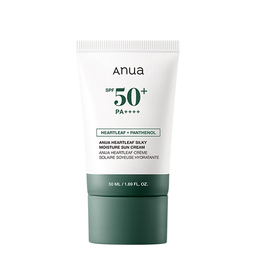 ANUA - HEARTLEAF SILKY MOISTURE SUNCREAM 50ML