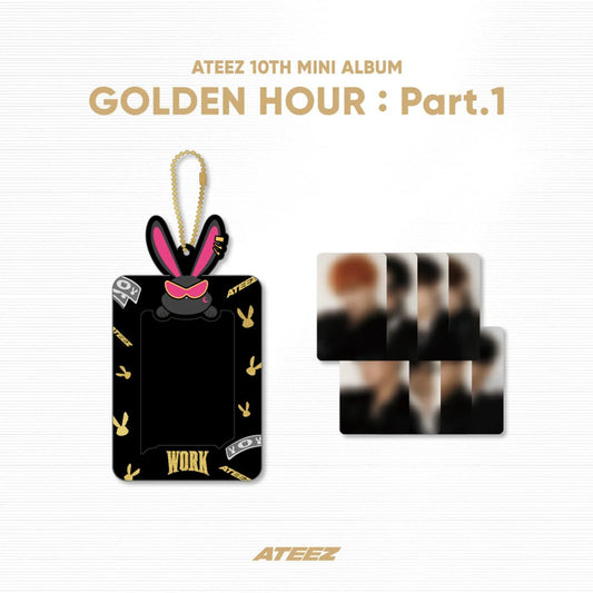 ATEEZ - GOLDEN HOUR: PART 1 OFFICIAL OFFICIAL MD PHOTOCARD HOLDER SET