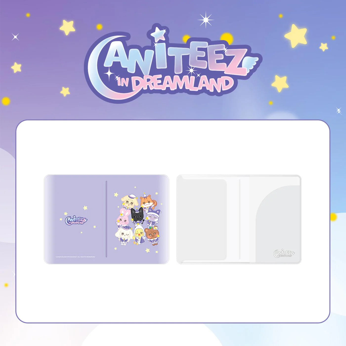 (PRE-ORDER) ATEEZ - ANITEEZ IN DREAMLAND OFFICIAL MD PASSPORT CASE