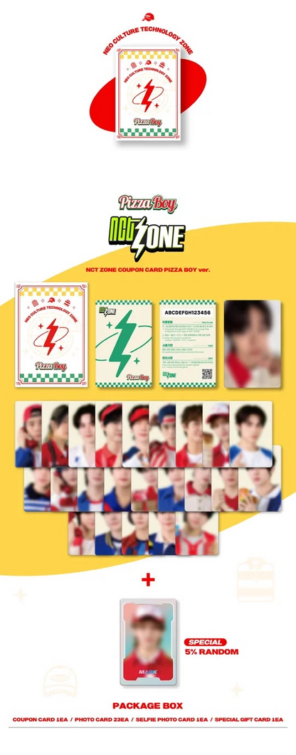 NCT - NCT ZONE COUPON CARD [PIZZA BOY VER.]