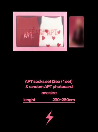 ROSÉ (BLACKPINK) - ROSIE OFFICIAL MD APT SOCKS SET