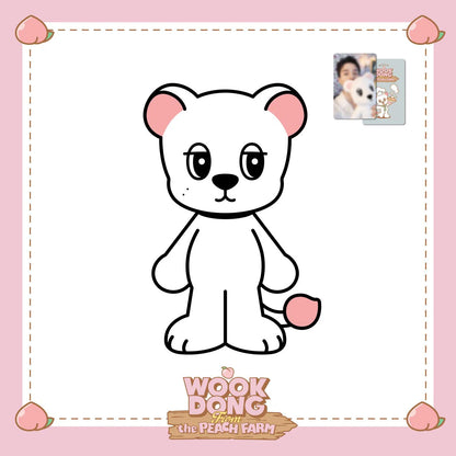 (PRE-ORDER) LEE DONGWOOK - WOOKDONG FROM THE PEACH FARM OFFICIAL MD BIG WOODONG PLUSH