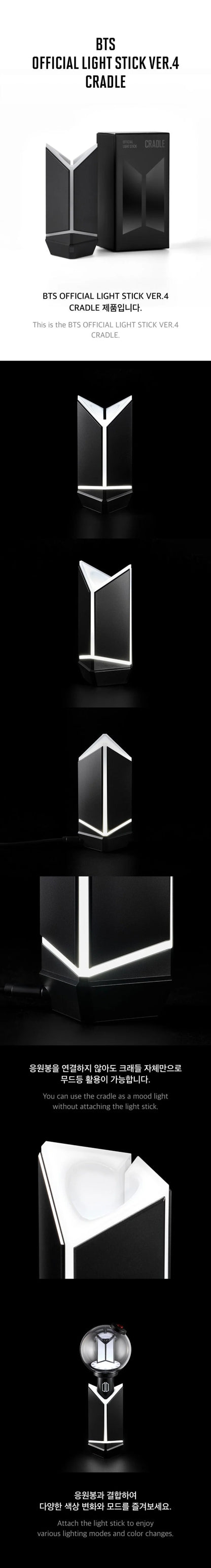 BTS BASTÓN DE LUZ OFICIAL VER.4 [VER. SOPORTE]