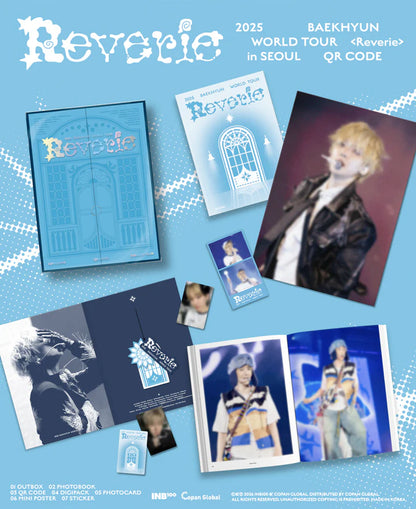 BAEKHYUN (EXO) - 2025 WORLD TOUR REVERIE EN SEÚL CÓDIGO QR
