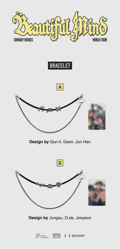 XDINARY HEROES - BEAUTIFUL MIND GIRA MUNDIAL EN SEÚL PULSERA OFICIAL MD
