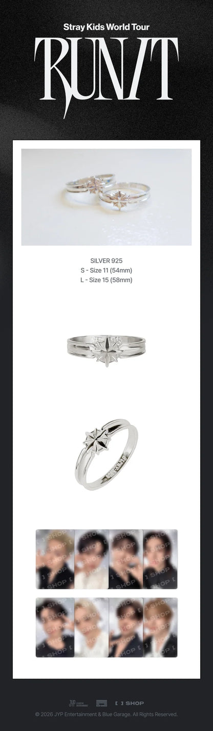 (PRE-ORDER) STRAY KIDS - 2026 RUN IT WORLD TOUR MD RING