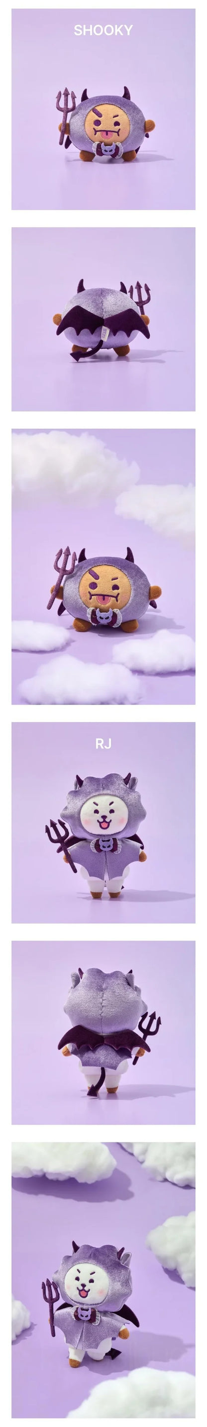 BTS - BT21 ANGEL & VILLAIN OFFICIAL MD VILLAIN PLUSH