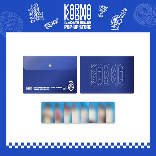 STRAY KIDS - KARMA POP-UP STORE MD PVC POUCH