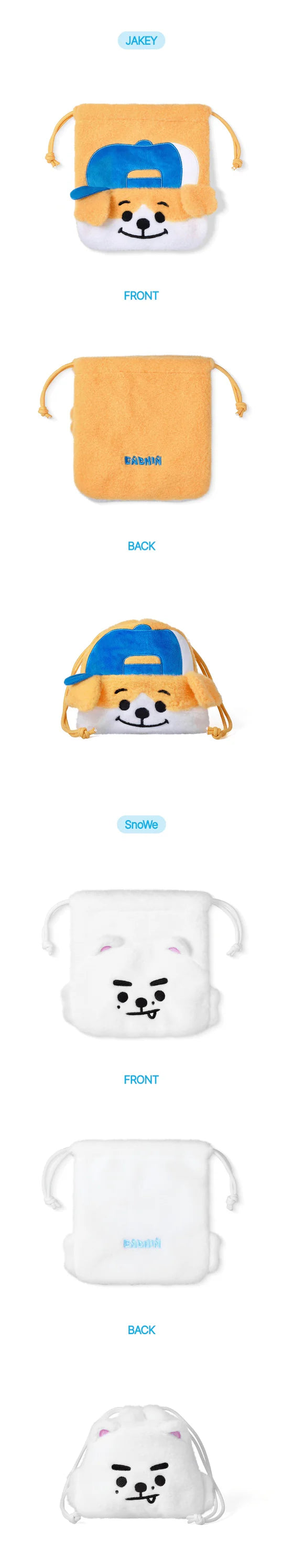 (PRE-ORDER) ENHYPEN - ENCHIN OFFICIAL CHARACTER MD POUCH