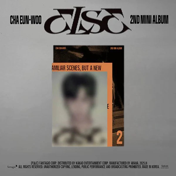 CHA EUN-WOO - ELSE [SEGUNDO MINI ÁLBUM]