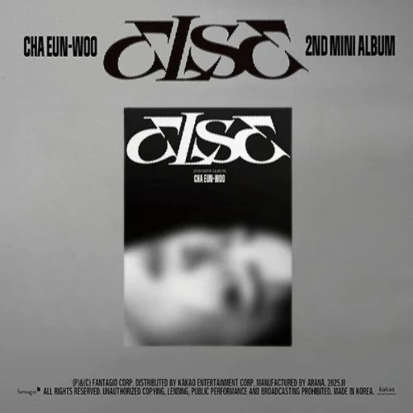 CHA EUN-WOO - ELSE [SEGUNDO MINI ÁLBUM]