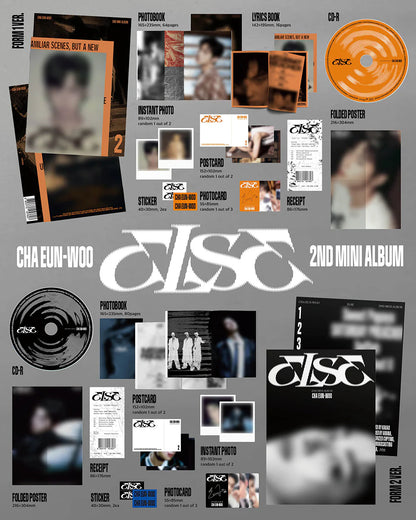 CHA EUN-WOO - ELSE [SEGUNDO MINI ÁLBUM]