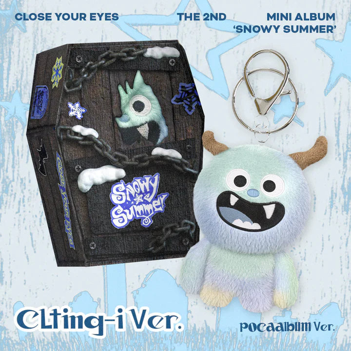 CLOSE YOUR EYES - SNOWY SUMMER 2ND MINI ALBUM  [POCA VER.]