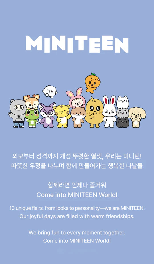 SEVENTEEN - MINITEEN OFFICIAL MD KEYCHAIN