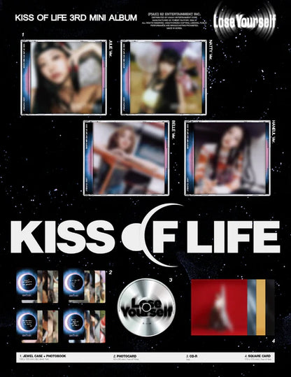 KISS OF LIFE - LOSE YOURSELF 3RD MINI ALBUM [JEWEL VER.]