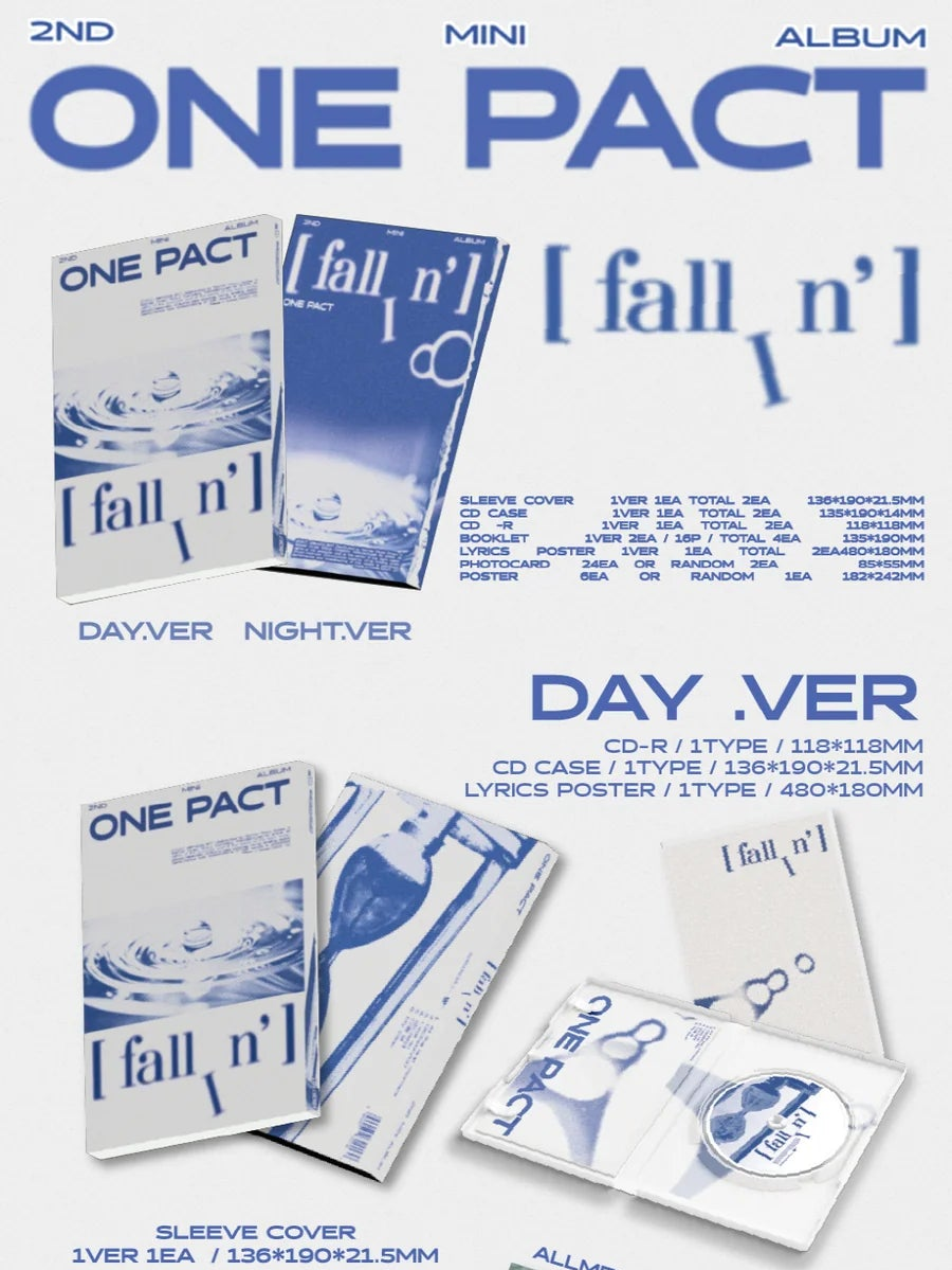 ONE PACT - FALLIN' 2ND MINI ALBUM