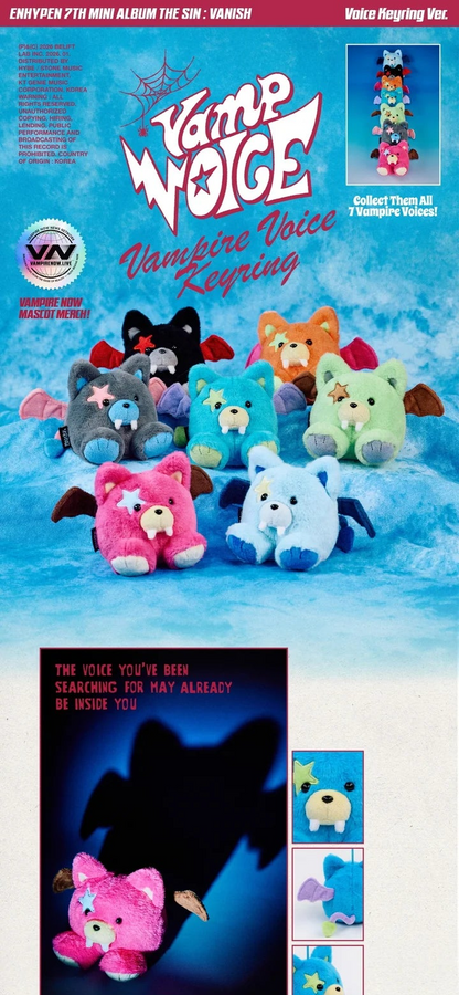 ENHYPEN - THE SIN: VANISH 7TH MINI ALBUM [VOICE KEYRING VER.]