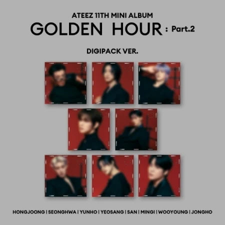 ATEEZ - GOLDEN HOUR: PART.2 11TH MINI ALBUM [DIGIPACK VER.]