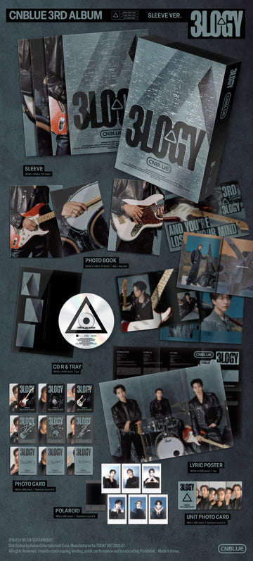 CNBLUE - 3LOGY 3RD ALBUM [SLEEVE VER.]