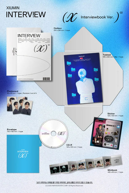 XIUMIN (EXO) - INTERVIEW X ALBUM [INTERVIEWBOOK VER.]