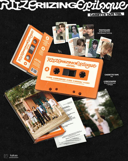 RIIZE - RIIZING: EPILOGUE 1ST MINI ALBUM [CASSETTE TAPE VER.]