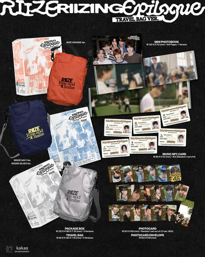 RIIZE - RIIZING: EPILOGUE 1ST MINI ALBUM [LIMITED TRAVEL BAG VER.]