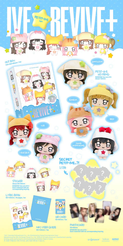 IVE - REVIVE+ 2ND ALBUM [PETIT-IVE VER. LIMITED]