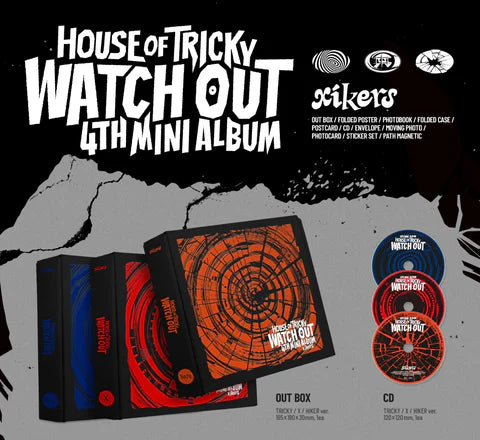 XIKERS - HOUSE OF TRICKY: WATCH OUT 4TH MINI ALBUM