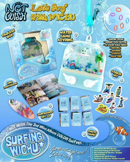 NCT WISH - COLOR 3RD MINI ALBUM SMART [SURF VER.]