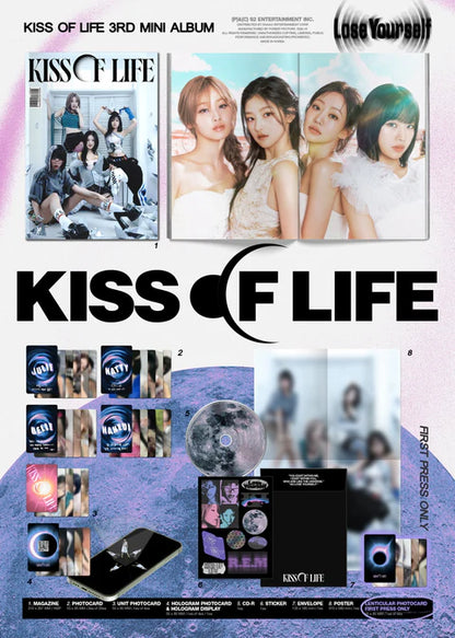 KISS OF LIFE - LOSE YOURSELF 3RD MINI ALBUM [MAGAZINE VER.]