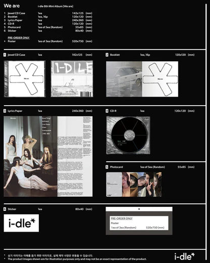 I-DLE - I-DLE* 8º MINI ÁLBUM [VERSIÓN JOYA ESPECIAL]
