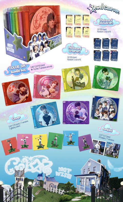 NCT WISH - 3ER MINI ÁLBUM EN COLOR [VERSIÓN JEWEL CASE]