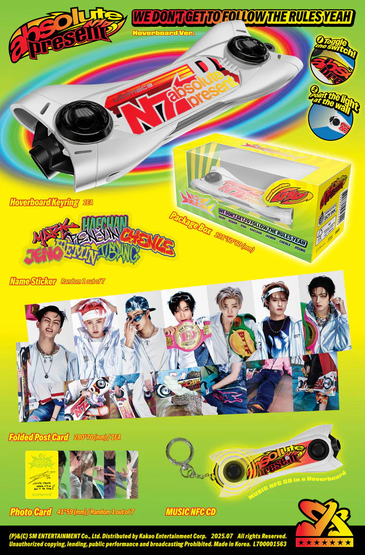 NCT DREAM - REGRESA AL FUTURO 5.º ÁLBUM [VERSIÓN HOVERBOARD]