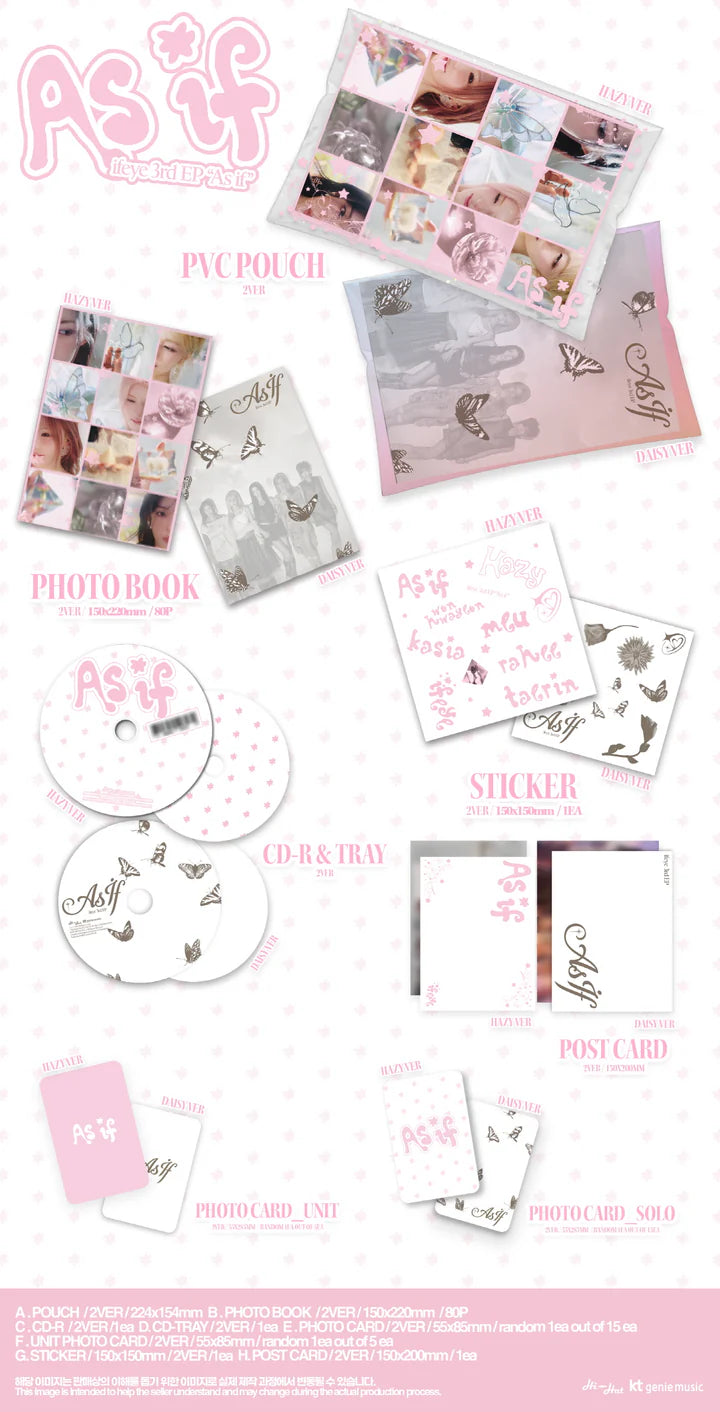 IFEYE - TERCER MINI ÁLBUM [VER. PHOTOBOOK]