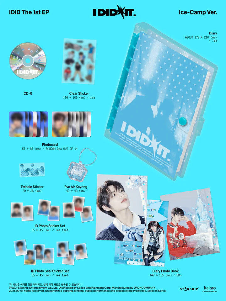 IDID - I DID IT 1ST MINI ALBUM [SPECIAL EDITION ICE-CAMP VER.]