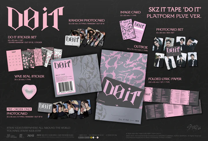 STRAY KIDS - DO IT SKZ IT TAPE [VERSIÓN PLATAFORMA]