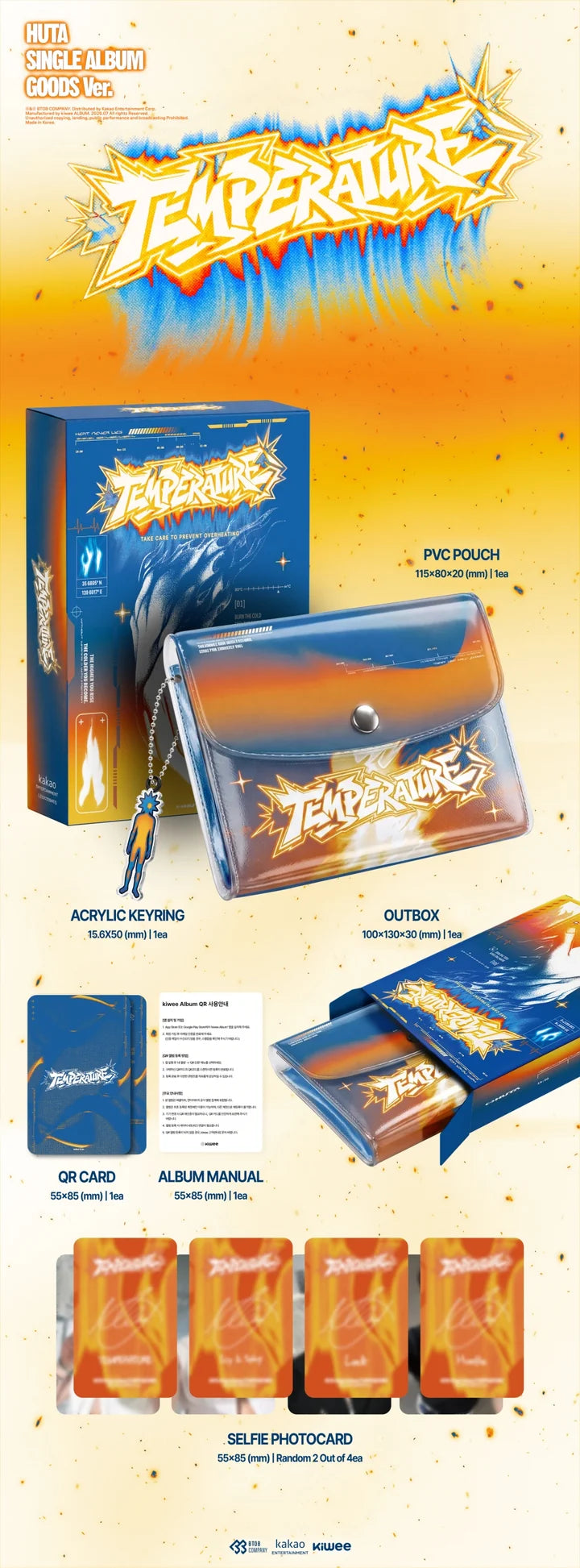 LEE MINHYUK (BTOB) - TEMPERATURE KIWEE ALBUM [GOODS VER.]