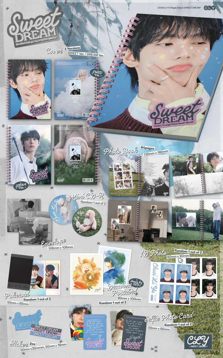 CHUEI LI YU - ÁLBUM SENCILLO SWEET DREAM [VERSIÓN PHOTOBOOK]