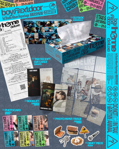 (PRE-ORDER) BOYNEXTDOOR - HOME: DELUXE REPACK 1ST STUDIO ALBUM [WEVERSE ALBUM VER.]