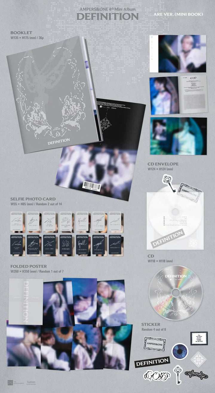 AMPERS&ONE - DEFINITION 4TH MINI ALBUM [ARE VER.]