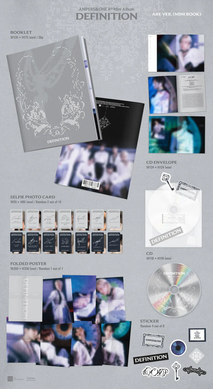 AMPERS&ONE - DEFINITION 4TH MINI ALBUM [ARE VER.]