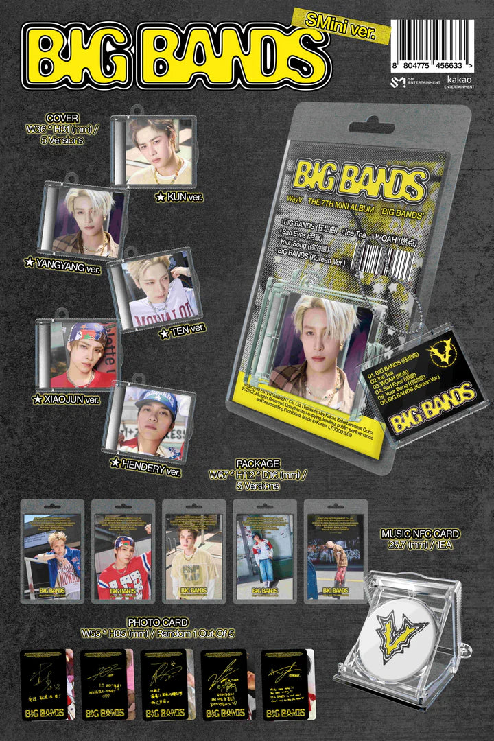 WAYV - GRANDES BANDAS 7MO MINI ÁLBUM [VERSIÓN MINI]