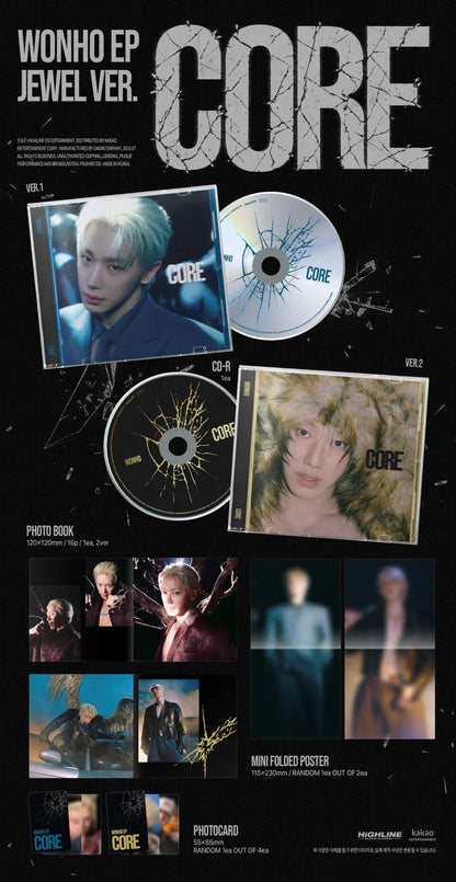 WONHO - CORE EP ALBUM [JEWEL VER.]