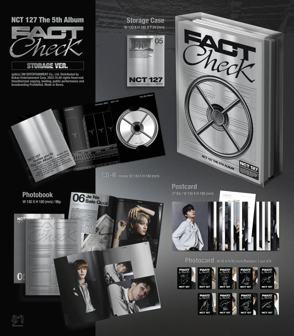 NCT127 - FACT CHECK [STORAGE VER.] ALBUM